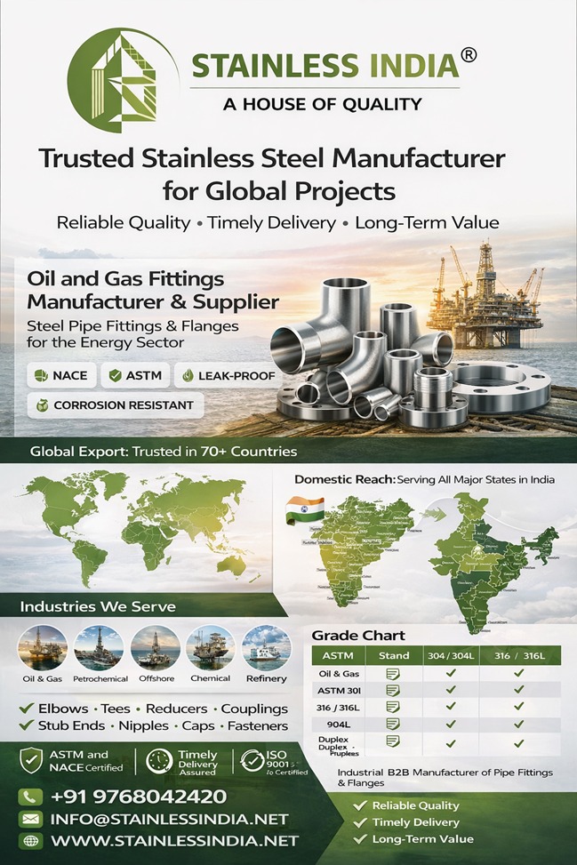 Oil and Gas Grade Fittings Infographic